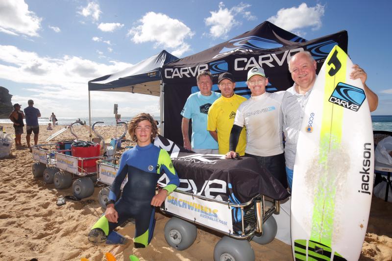 Garie Boardriders (NSW) showing how easy they now transport their contest equipment through the soft sand… with 4x BWA Wagons!!