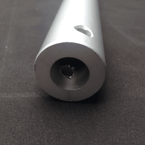 Aluminum Axle, 25.4mm, 121.92cm