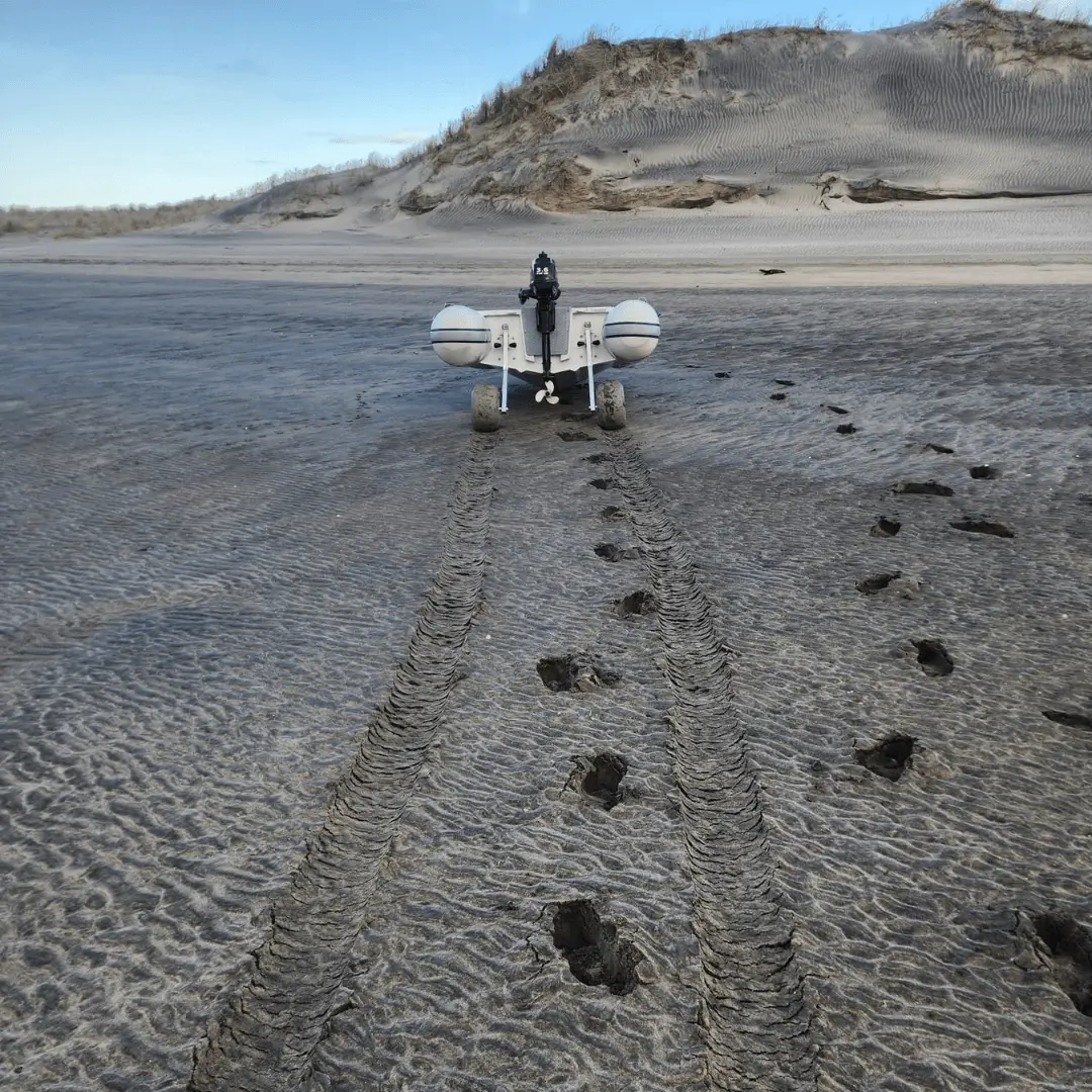 Boat Dolly’s/ Boat Launching Wheels with 30cm wheels - Image 3
