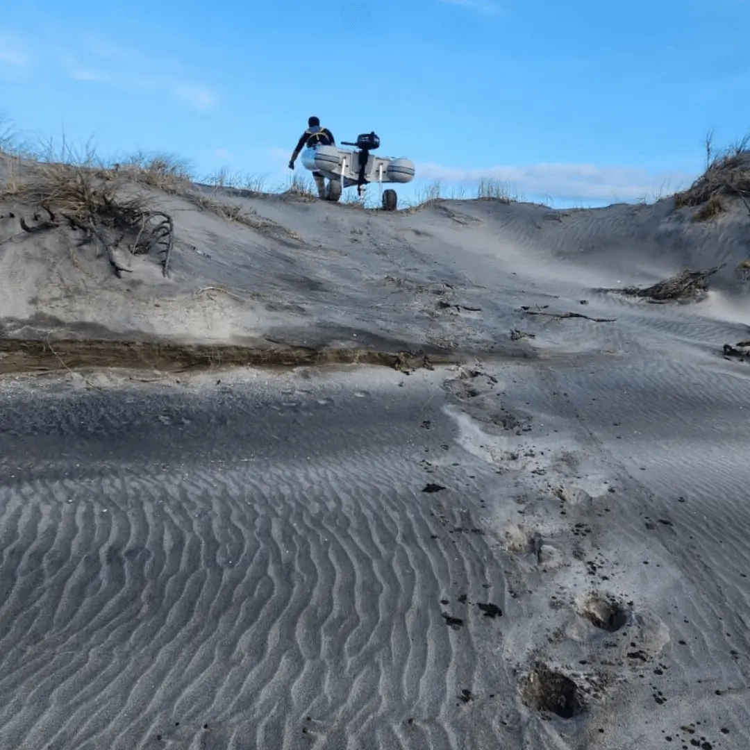 Boat Dolly’s/ Boat Launching Wheels with 30cm wheels - Image 6