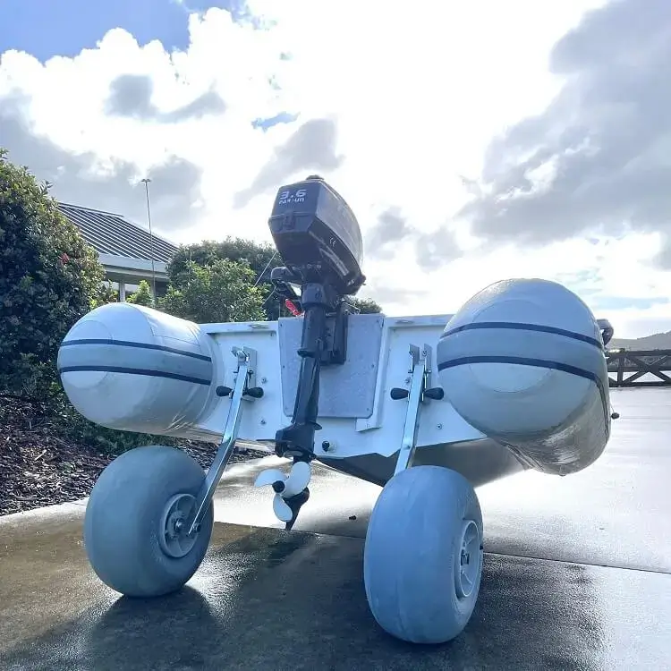 Boat Dolly’s/ Boat Launching Wheels with 30cm wheels - Image 2