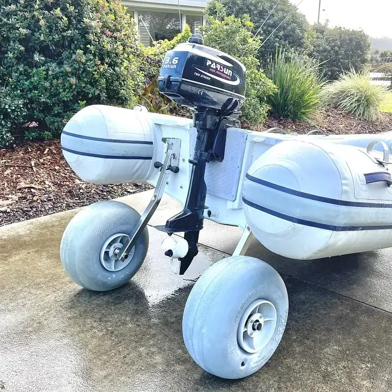 Boat Dolly’s/ Boat Launching Wheels with 42cm wheels - Image 4