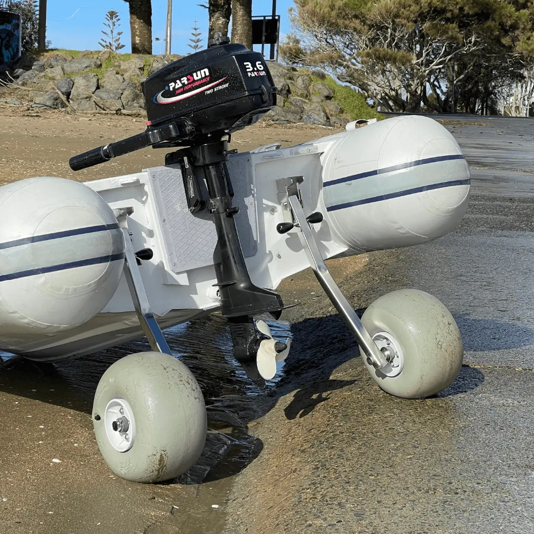Boat Dolly’s/ Boat Launching Wheels with 30cm wheels - Image 13