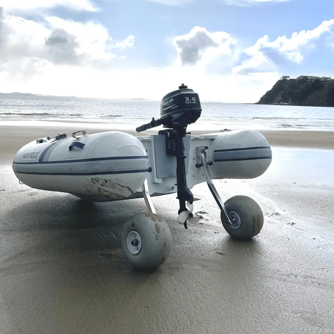Boat Dolly’s/ Boat Launching Wheels with 30cm wheels - Image 14