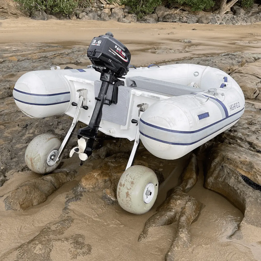 Boat Dolly’s/ Boat Launching Wheels with 30cm wheels - Image 15