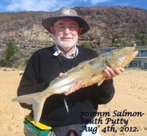 Tom Connolly with fish Tom Connolly with fish