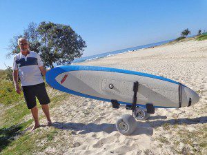 Heavy Duty Motorized Surfboard Carrier